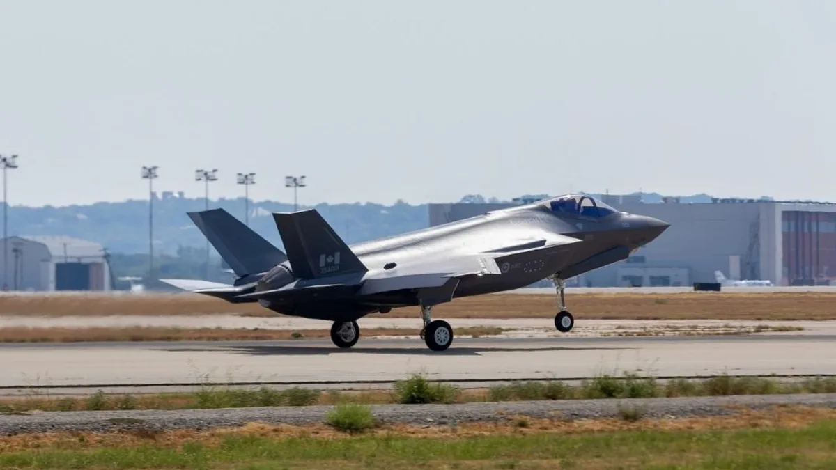 Kanada'nın İlk F-35'i İlk Uçuşunu Yaptı: Alım Gözden Geçiriliyor