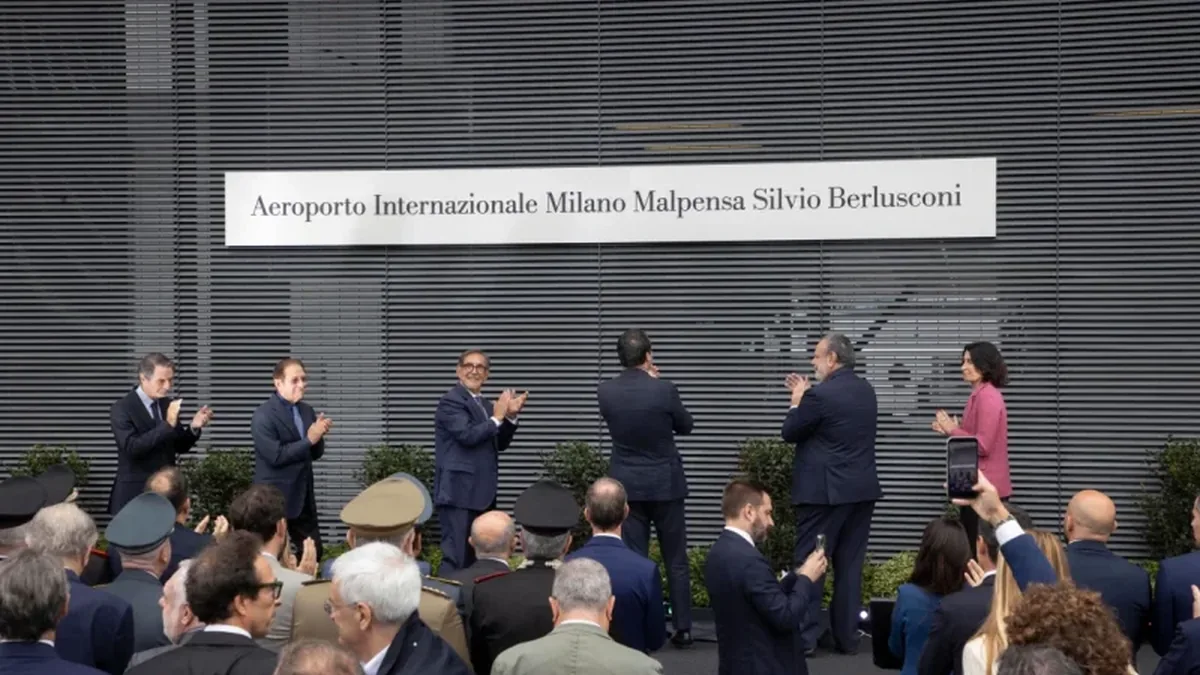 Milano Malpensa Havalimanı'nın Adı Silvio Berlusconi Oldu
