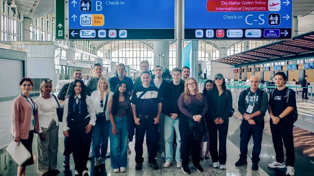 İGA İstanbul Havalimanı, Erasmus+ Kapsamında Uluslararası Heyeti Ağırladı