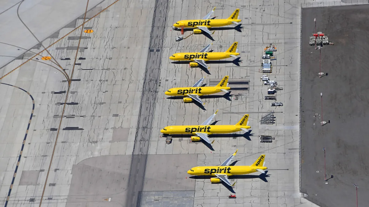 Spirit Airlines'ın 27 Uçaklık Filo Satışına Mahkeme Onayı