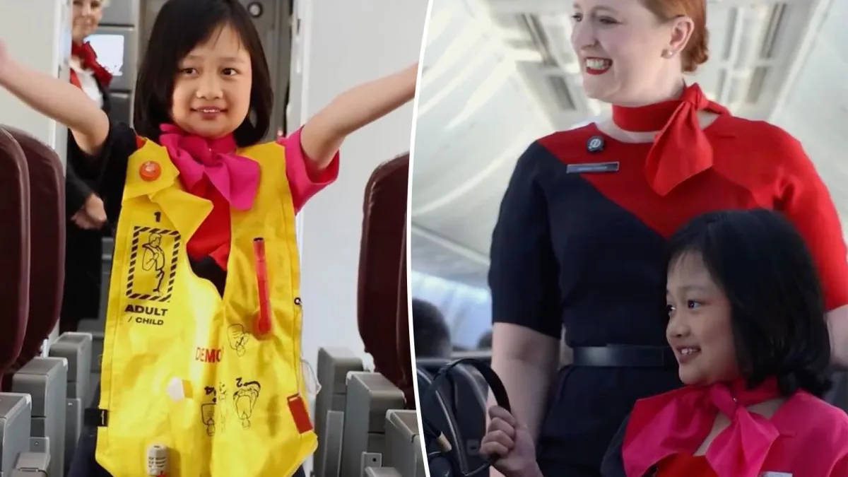 Qantas Desteğiyle Trisha'nın Kabin Ekibi Hayali Gerçek Oldu