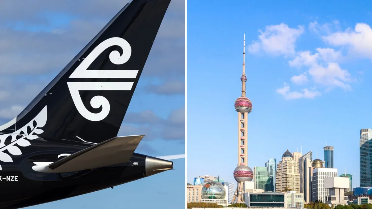 Air New Zealand, Çin Yeni Yılı İçin Şanghay-Auckland Seferlerini Artırıyor