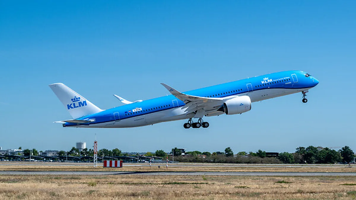 KLM, İlk Airbus A350-900 Geniş Gövde Uçağını Teslim Aldı