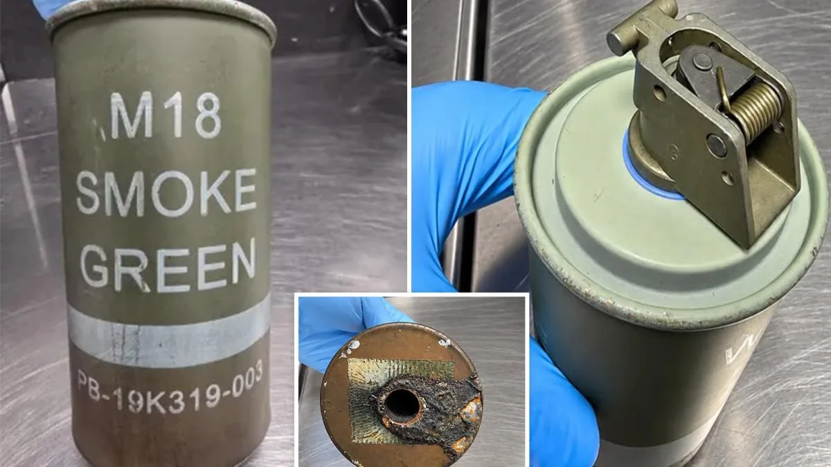 New York Havalimanı'nda Kabin Bagajından M18 Sis Bombası Çıktı