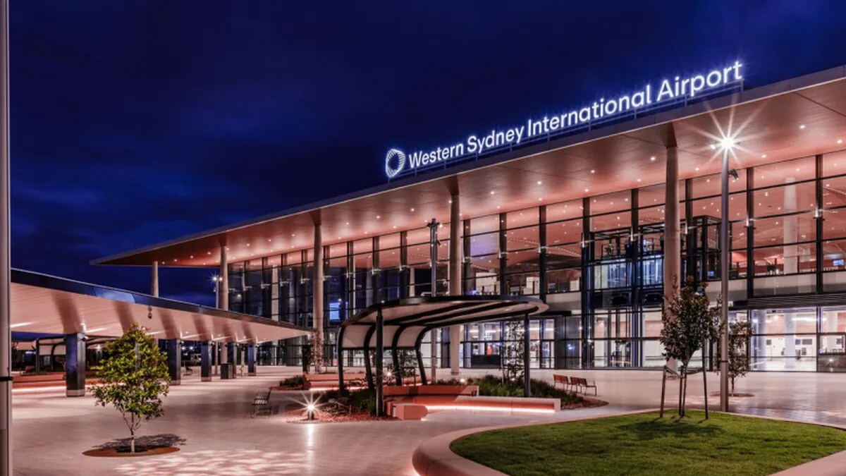 Western Sydney International Havalimanı 25 Ekim'de Açılıyor