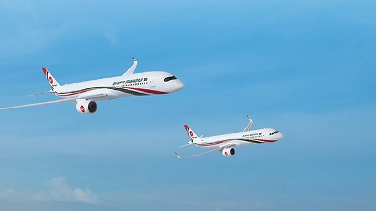 Biman Bangladesh, Filosunu 10 Yeni Nesil Airbus Uçağıyla Güçlendiriyor