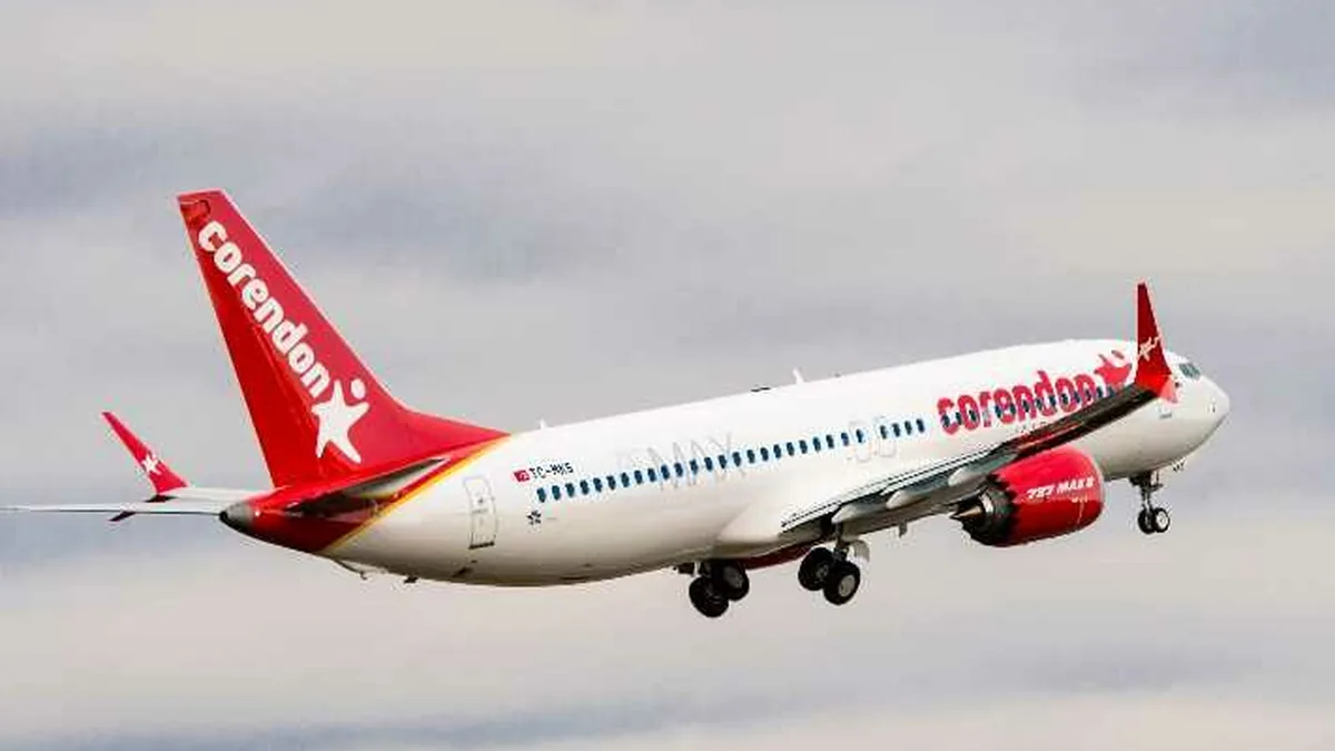 Corendon Uçağı Radyo Arızasına Rağmen Nürnberg'e Güvenle İndi