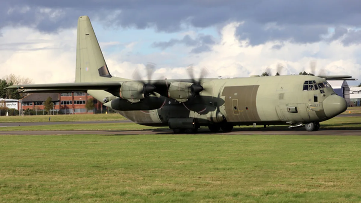 Türk Hava Kuvvetleri'nin İlk C-130J-30 Hercules'i Görüntülendi