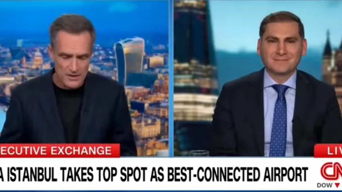 İGA CEO'su Bilgen, İstanbul Havalimanı'nın Küresel Liderliğini CNN'de Değerlendirdi