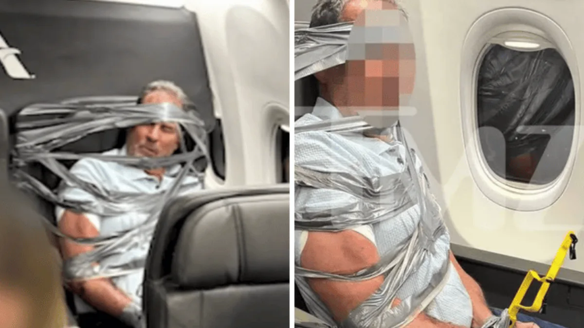 American Airlines Uçuşunda Koli Bandıyla Etkisiz Hale Getirilen Yolcuya Federal Suçlama