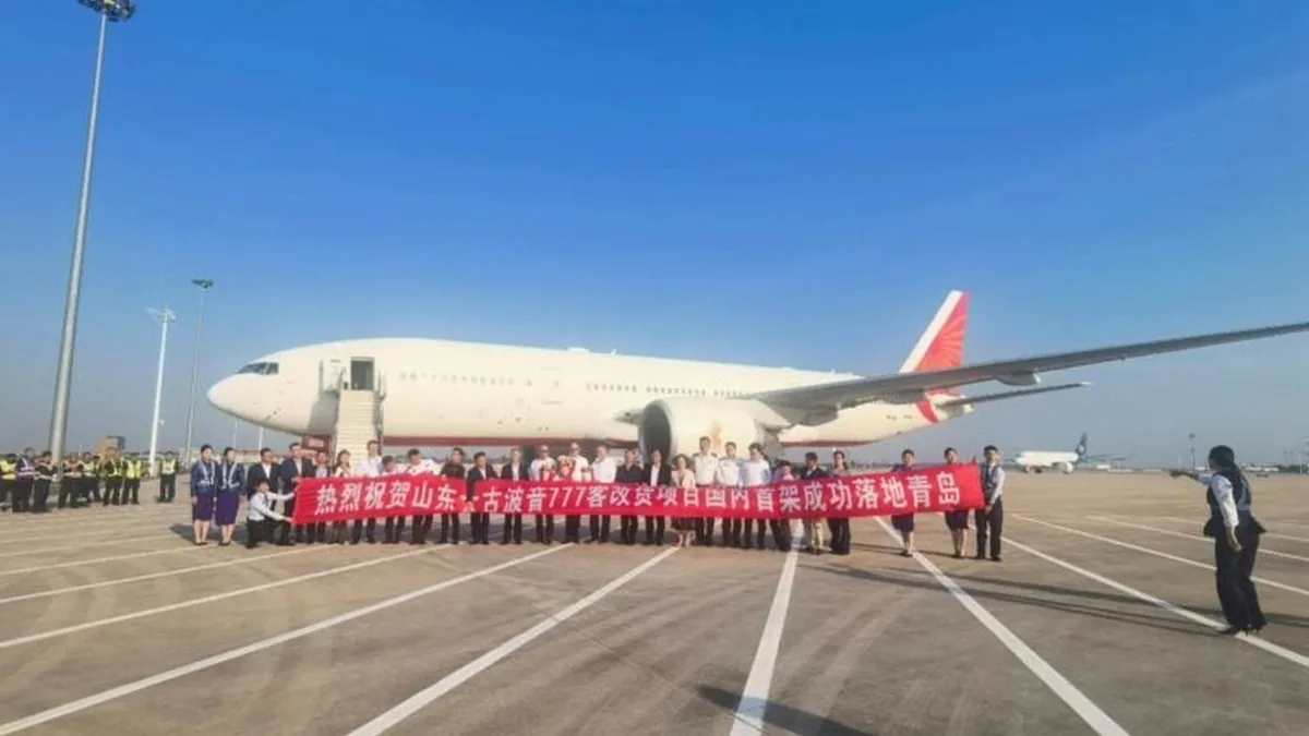 Mammoth Freighters, Çin'deki İlk Boeing 777-200LR Kargo Dönüşüm Projesini Başlattı