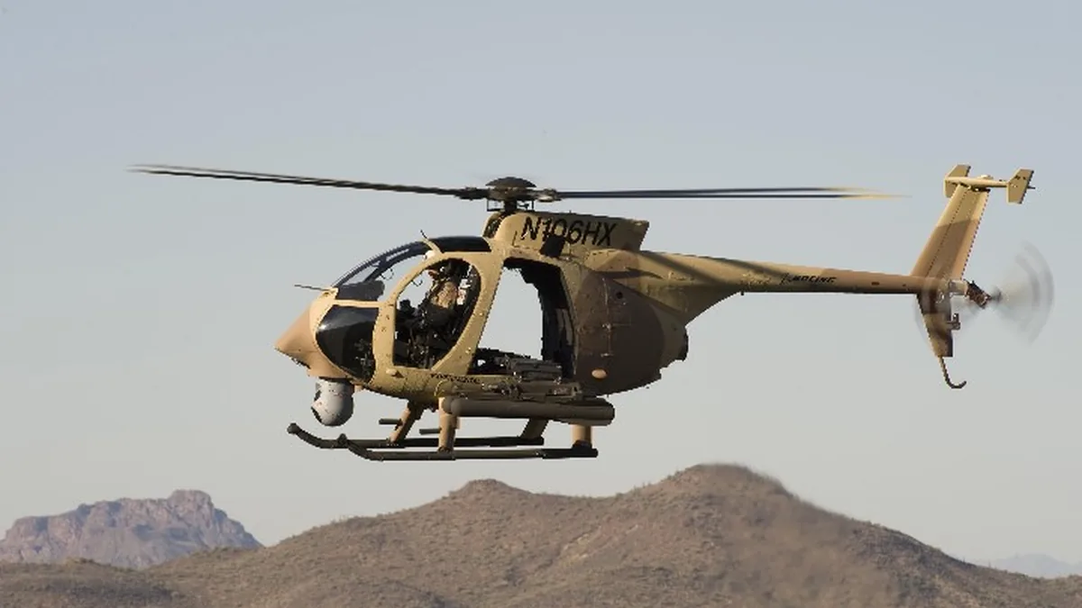 Suudi Arabistan'da AH-6i Keşif Helikopteri Düştü: İki Subay Hayatını Kaybetti