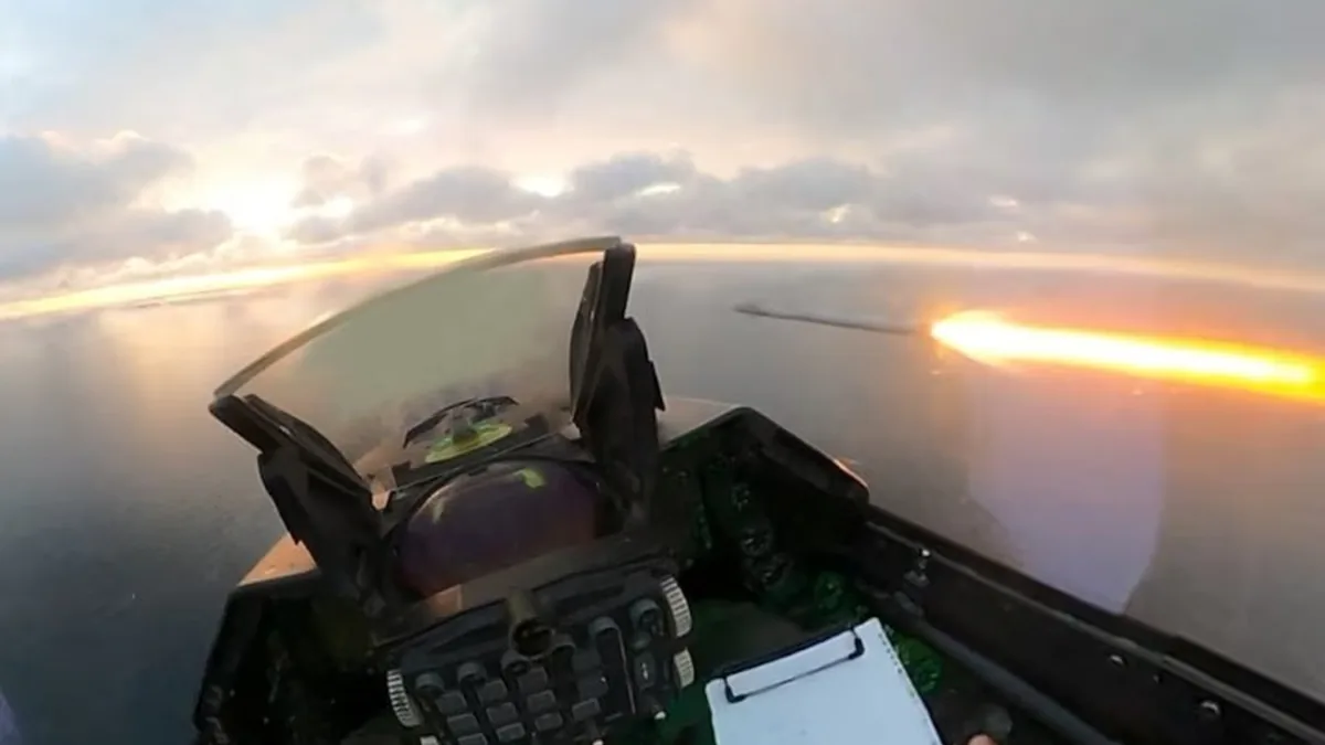 Romanya F-16'ları Karadeniz'de İki İHA'yı Hedef Aldı