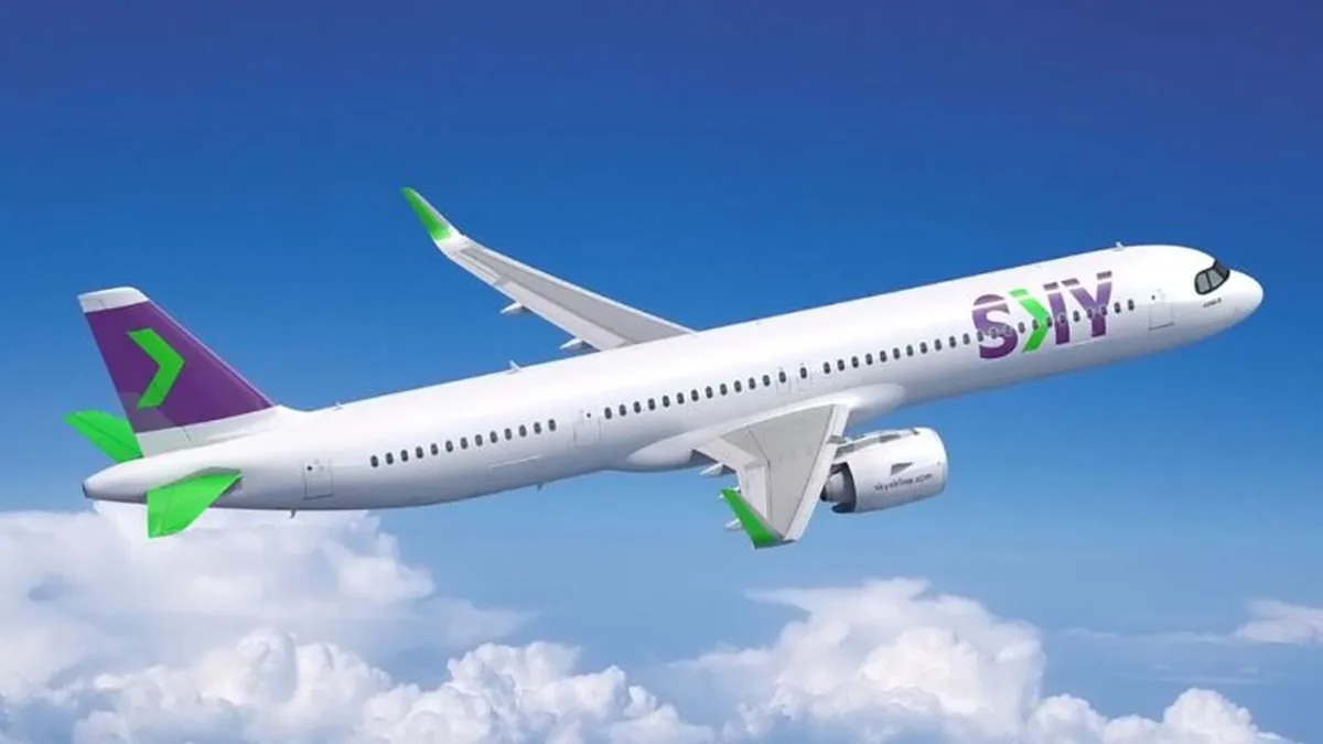 Latin Amerika'nın İlk A321XLR'ı SKY Airlines İçin Görüntülendi