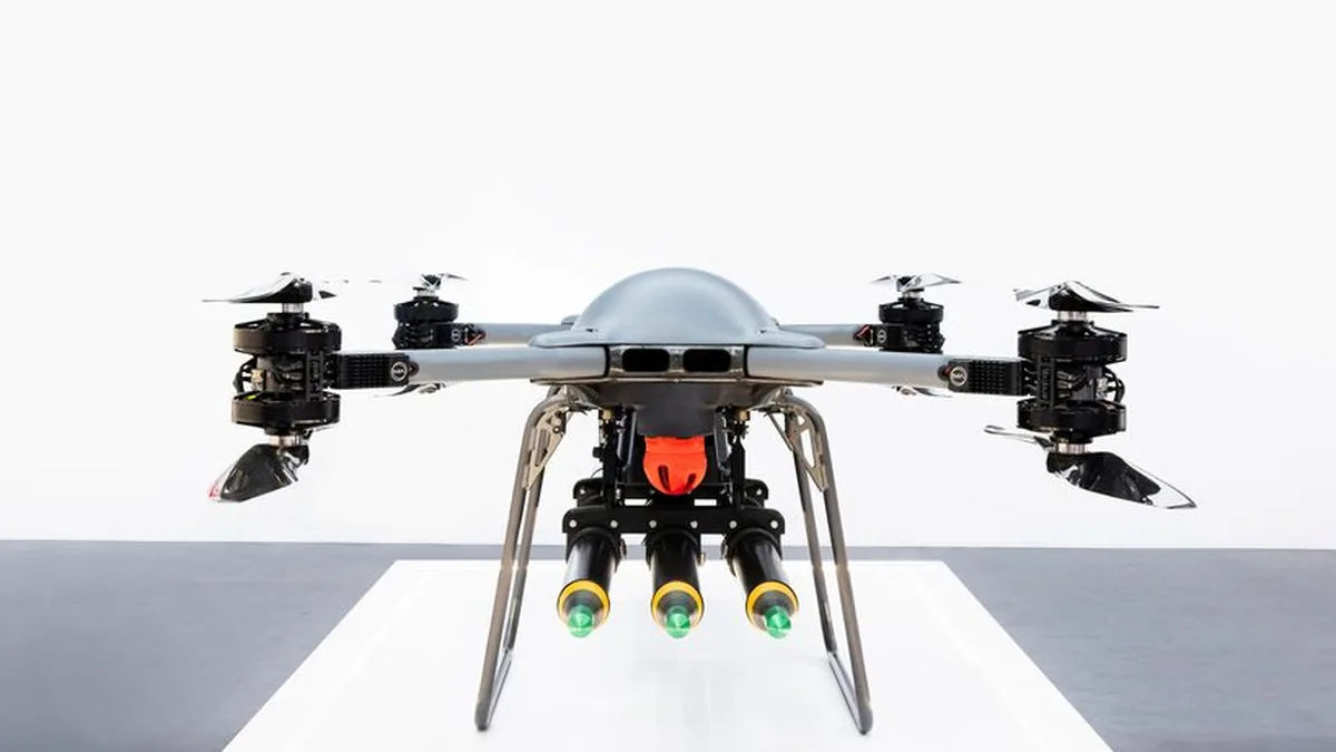 Kargo Dronu TRV-150, Lazer Güdümlü Roketlerle Çoklu Saldırı Dronlarını İmha Etti