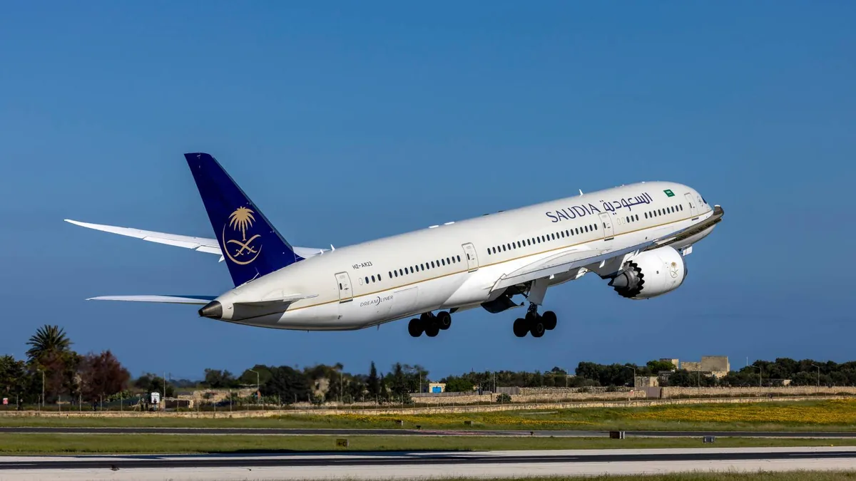 Saudia, Riyad Çıkışlı Uluslararası Uçuşlarını Geçici Olarak Dammam'a Taşıyor