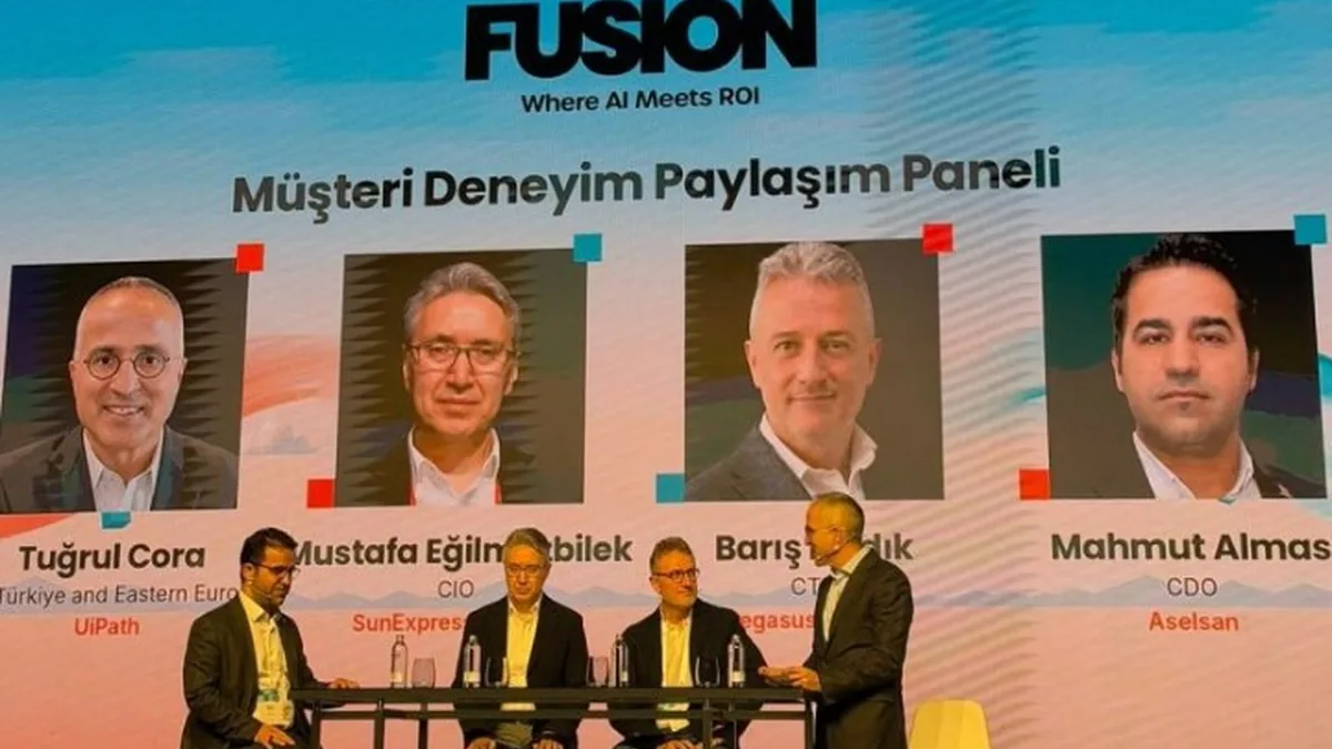 Pegasus, UiPath Fusion 2026'da Yapay Zeka Dönüşümünü ve Ödülünü Tanıttı