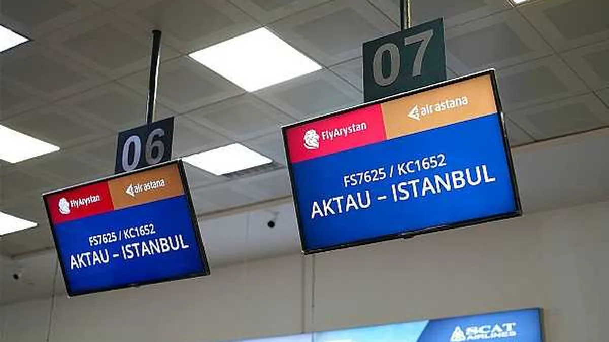 FlyArystan Aktau-İstanbul Hattını Açtı: Batı Kazakistan'dan Yeni Bağlantı