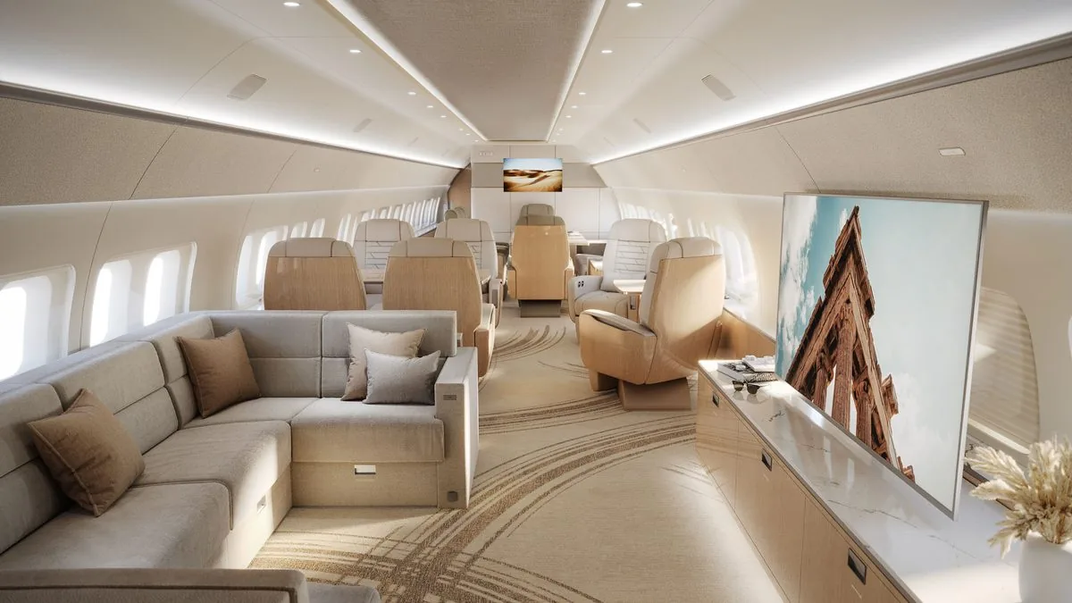 Boeing BBJ Select ile Kabin Tamamlama Sürelerini Kısaltmayı Hedefliyor