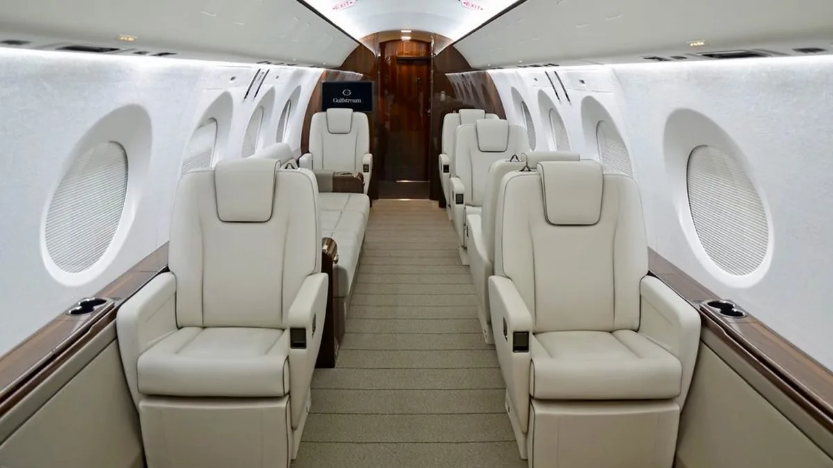 Gulfstream G400, Tam Donanımlı Kabinle Uçuş Testlerine Başladı