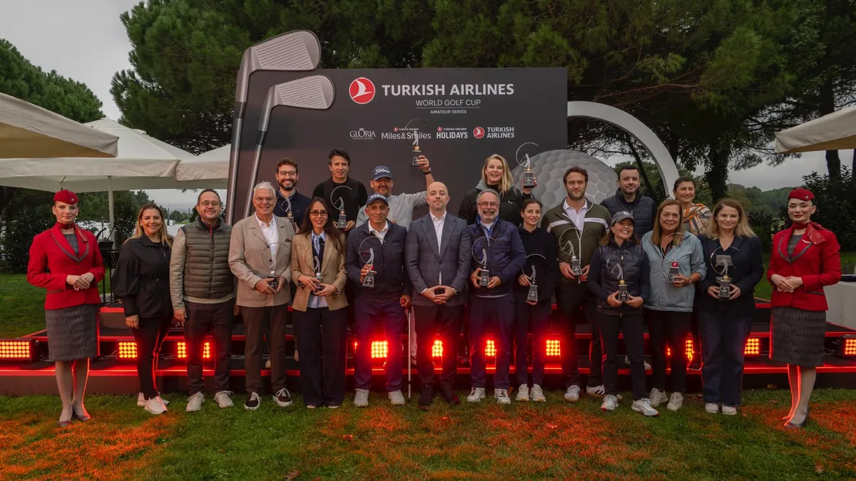 Türk Hava Yolları Dünya Golf Kupası İstanbul Etabı Tamamlandı