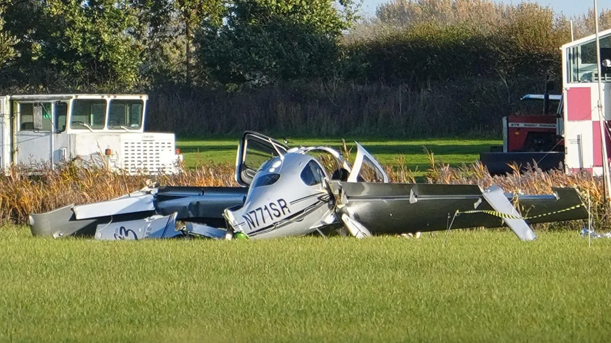 İngiltere'de Cirrus SR22 Kazası: Dört Yaralı, Soruşturma Başladı